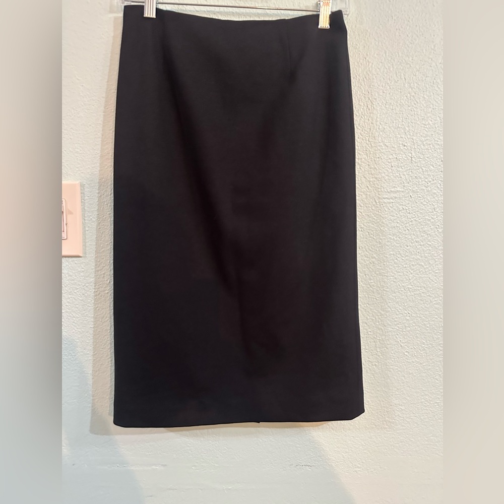 Worth Black Pencil Skirt